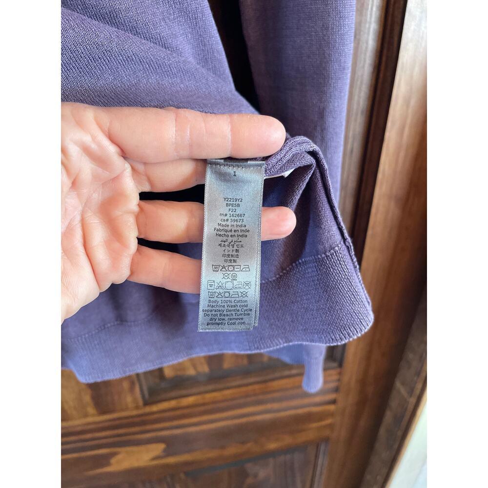 John Varvatos Men's Canton Long Sleeve Mercerized Cotton Pullover Hoodie. XL - Picture 3 of 4